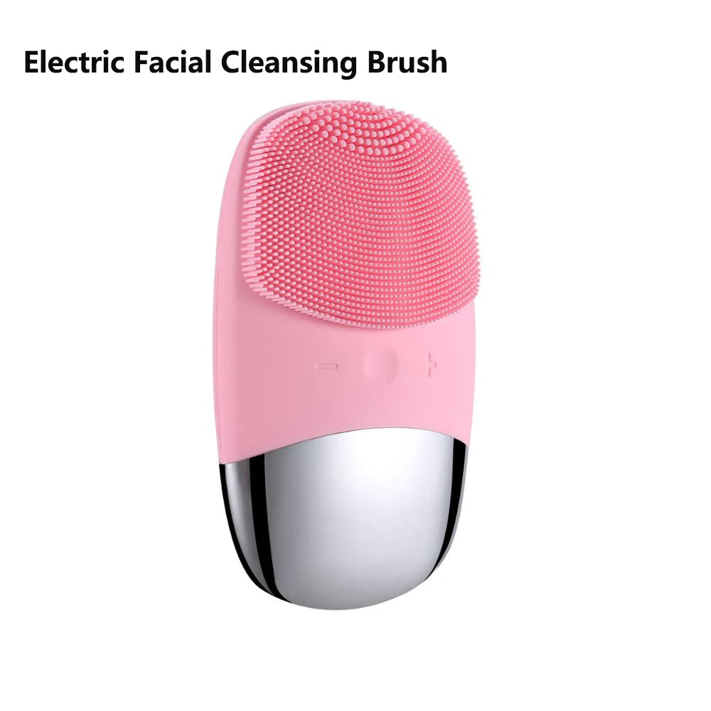 Sonic Facial Cleansing Brush – Waterproof Electric Skin Cleanser & Massager
