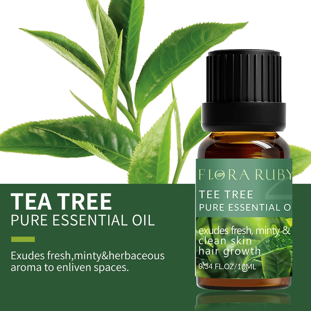 Pure Essential Oils Set – 10ml Bottles for Diffusers, Aromatherapy & Wellness