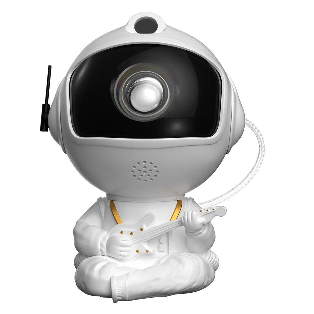 Galaxy Astronaut Star Projector – Nebula LED Night Light with Remote Control