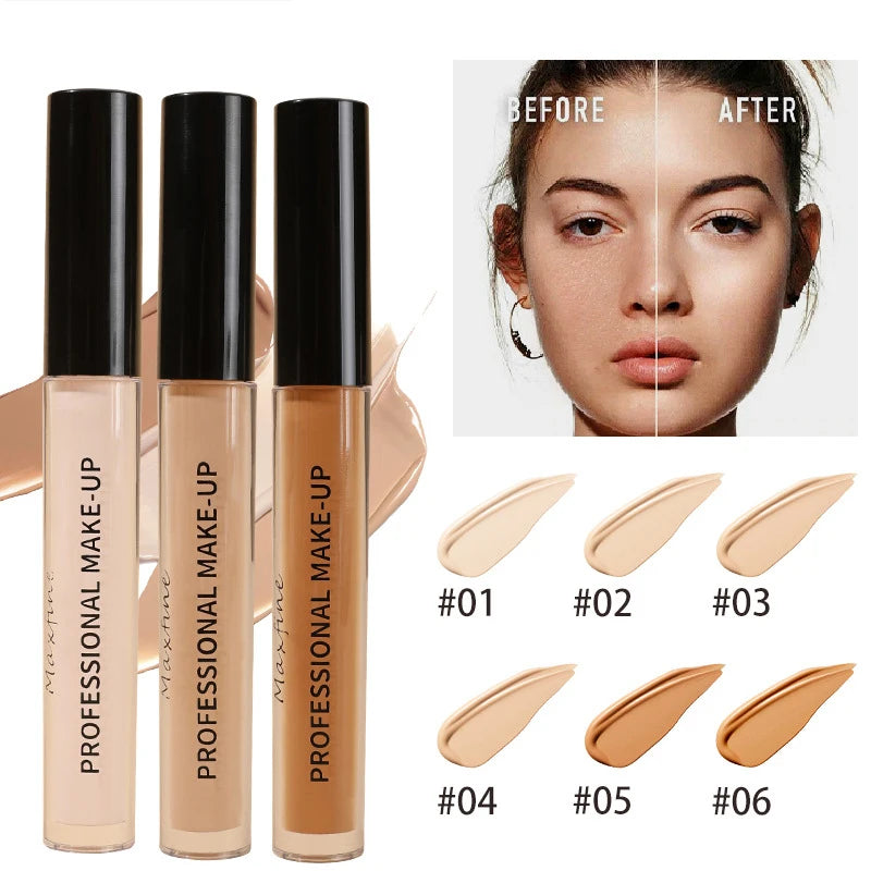 Liquid Concealer – Matte High Coverage, Waterproof & Long-Lasting Formula for All Skin Types