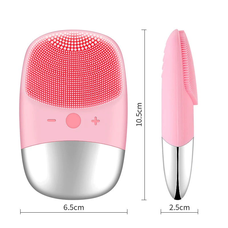 Sonic Facial Cleansing Brush – Waterproof Electric Skin Cleanser & Massager