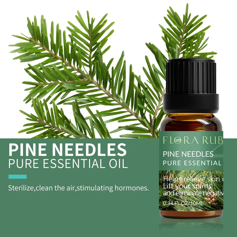 Pure Essential Oils Set – 10ml Bottles for Diffusers, Aromatherapy & Wellness