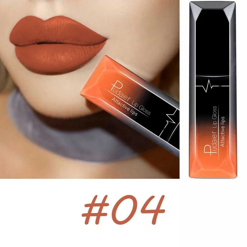 Matte Liquid Lipstick – 17 Bold Colors, Long-Lasting Waterproof Lip Gloss