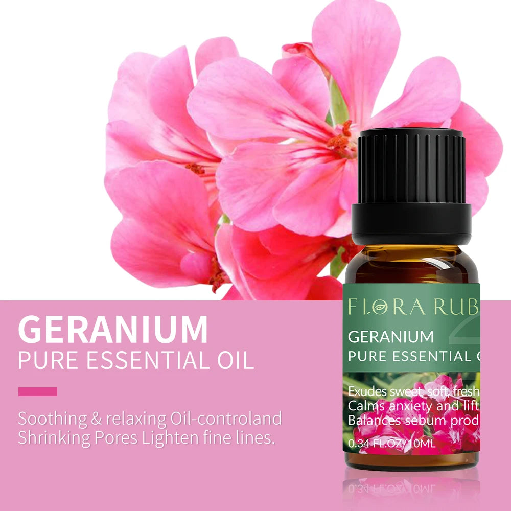 Pure Essential Oils Set – 10ml Bottles for Diffusers, Aromatherapy & Wellness