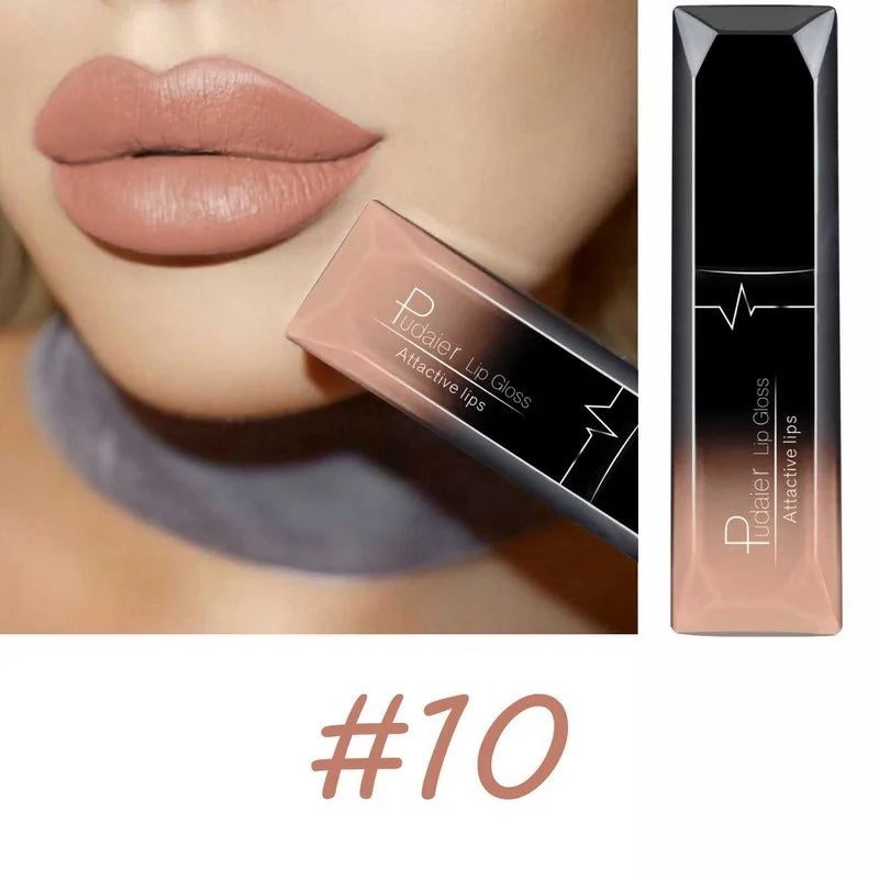 Matte Liquid Lipstick – 17 Bold Colors, Long-Lasting Waterproof Lip Gloss