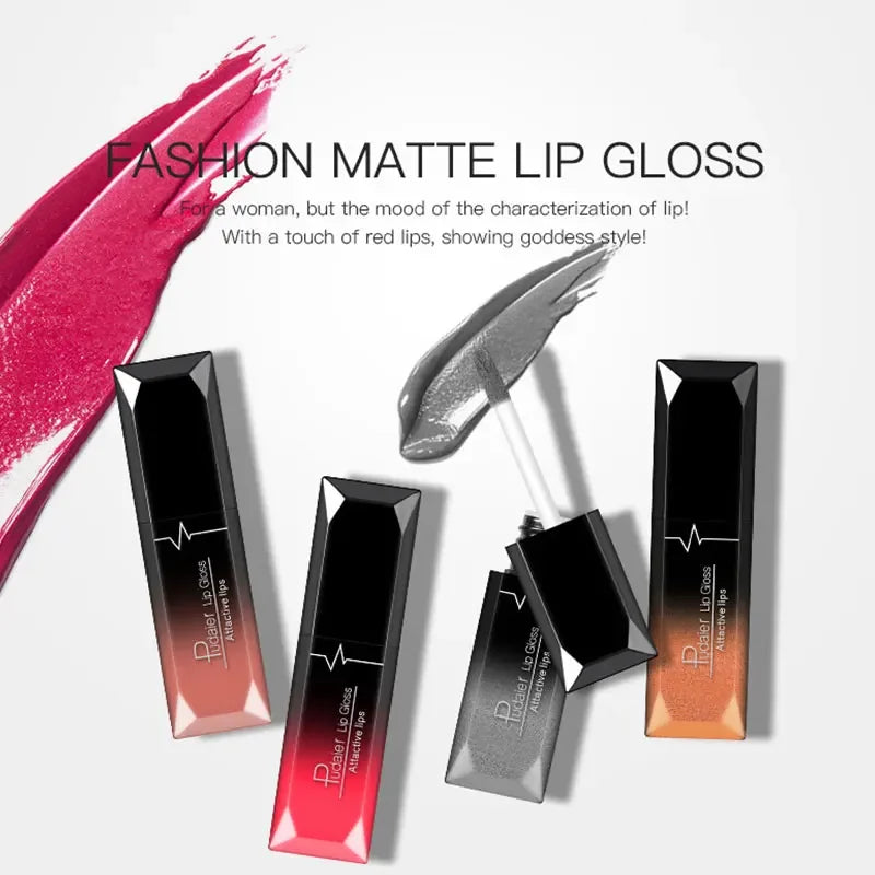 Matte Liquid Lipstick – 17 Bold Colors, Long-Lasting Waterproof Lip Gloss