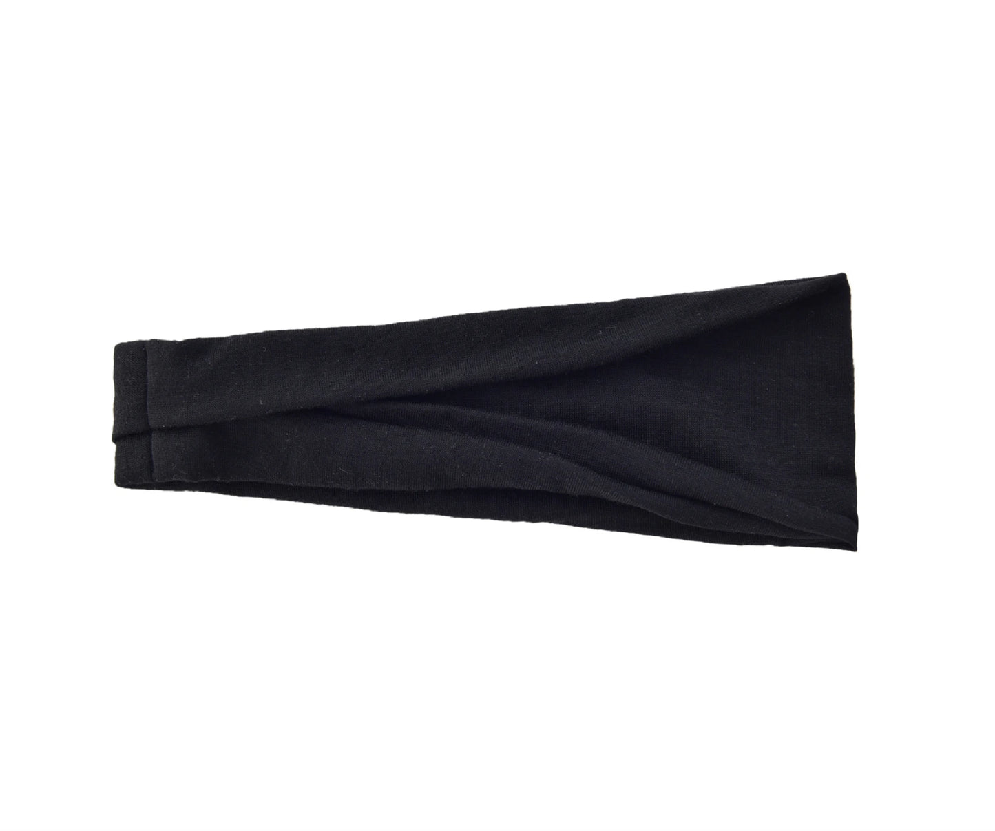 Solid Color Elastic Headband – Soft Cotton Turban Style for Women | Yoga, Fashion & Everyday Wear