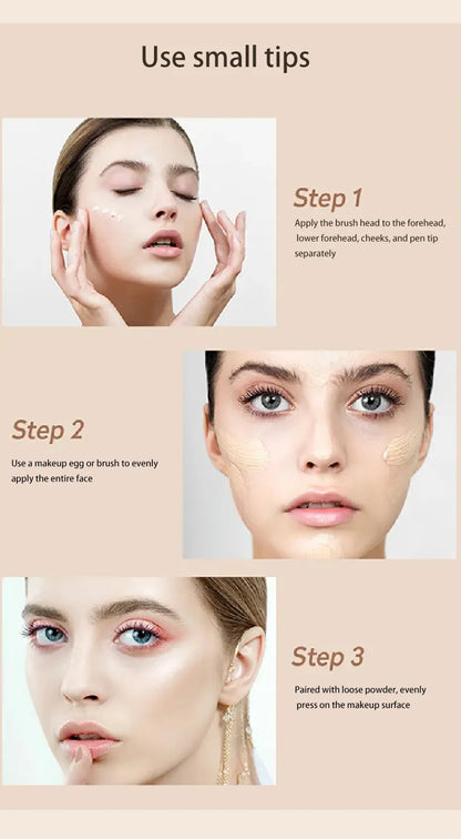 Liquid Concealer – Matte High Coverage, Waterproof & Long-Lasting Formula for All Skin Types