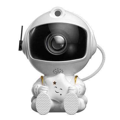 Galaxy Astronaut Star Projector – Nebula LED Night Light with Remote Control