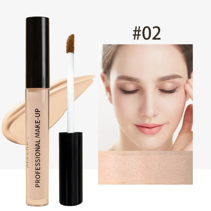 Liquid Concealer – Matte High Coverage, Waterproof & Long-Lasting Formula for All Skin Types